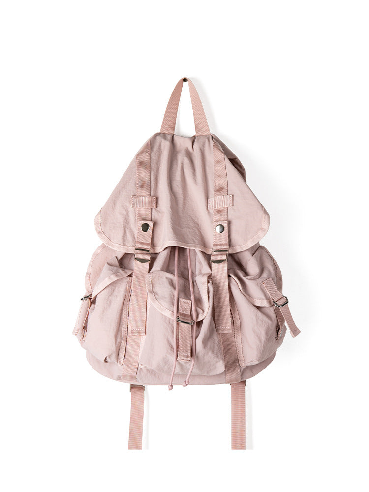 Casual Backpack Female, Design Large Capacity Commuter Canvas backpack purse, Lightweight Travel Backpack