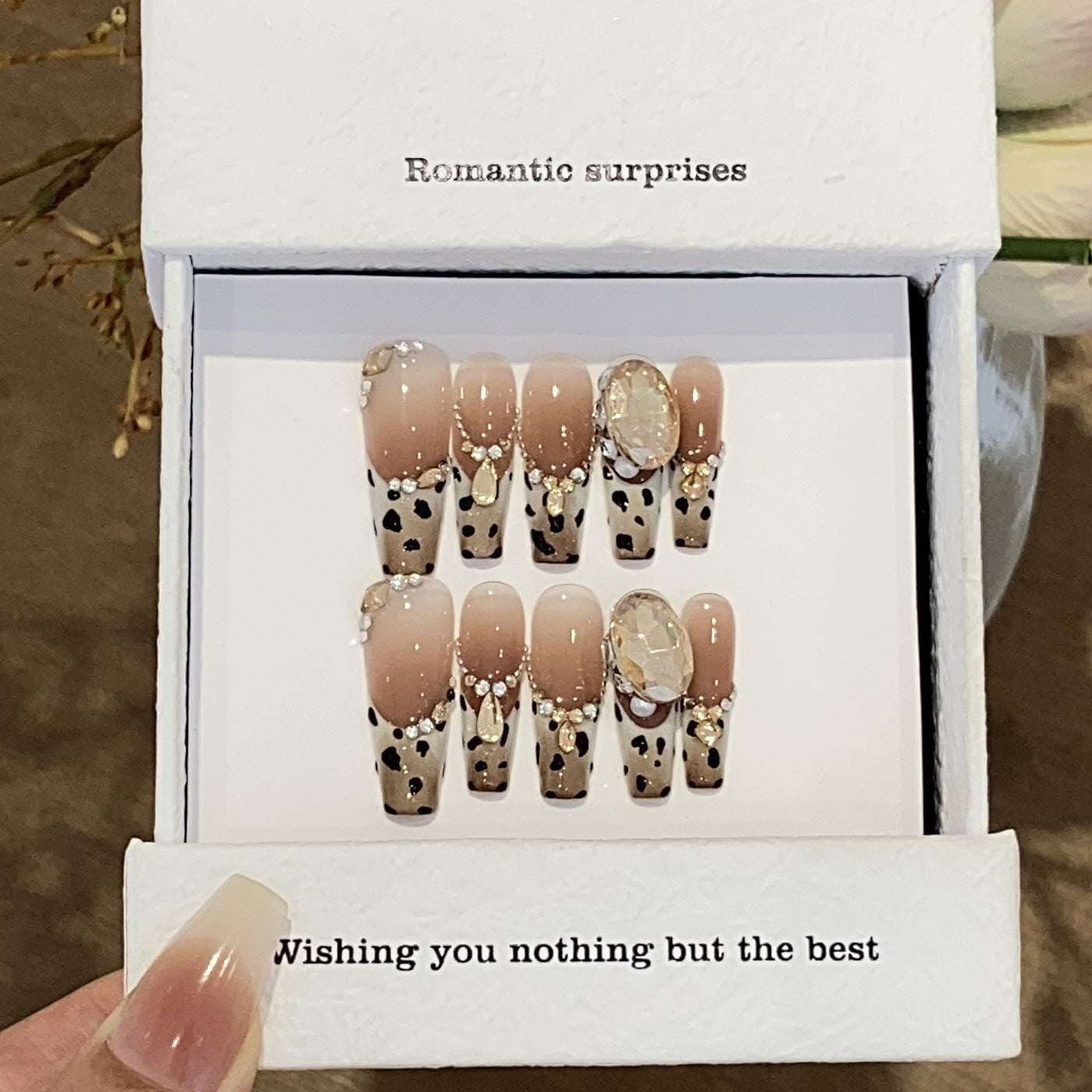 0995- Handmade press on nails fake nails removable