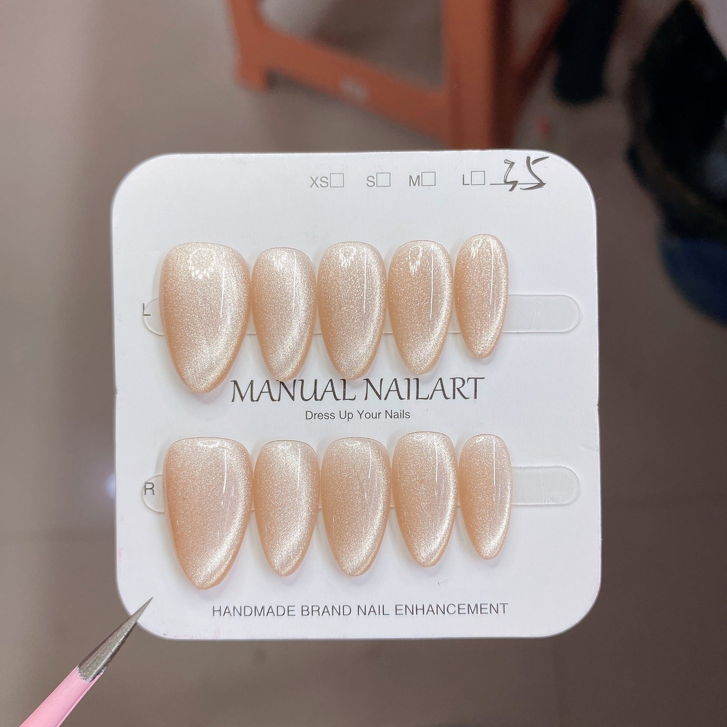 0965- Handmade press on nails fake nails removable