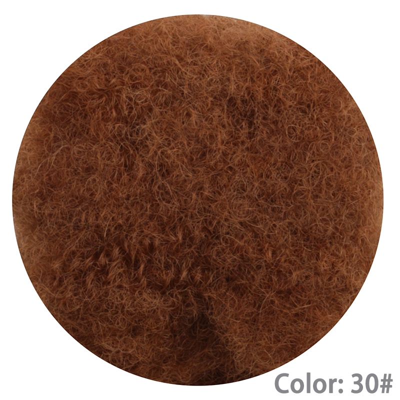 Reggae African Black Dreadlocks | 65cm South Korea Protein Filament Dreadlocks (Human Hair & Synthetic Blend, Bleaching & Dyeing)