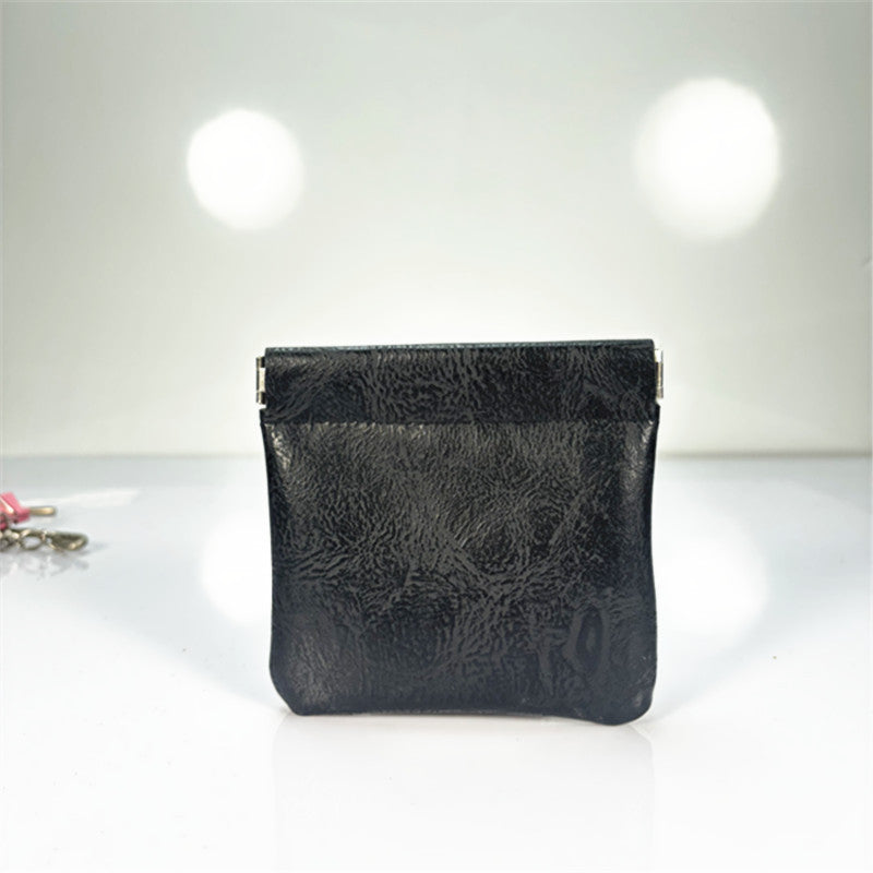 Automatic closing data cable, earphone portable storage bag, lipstick key, cosmetics portable small bag,