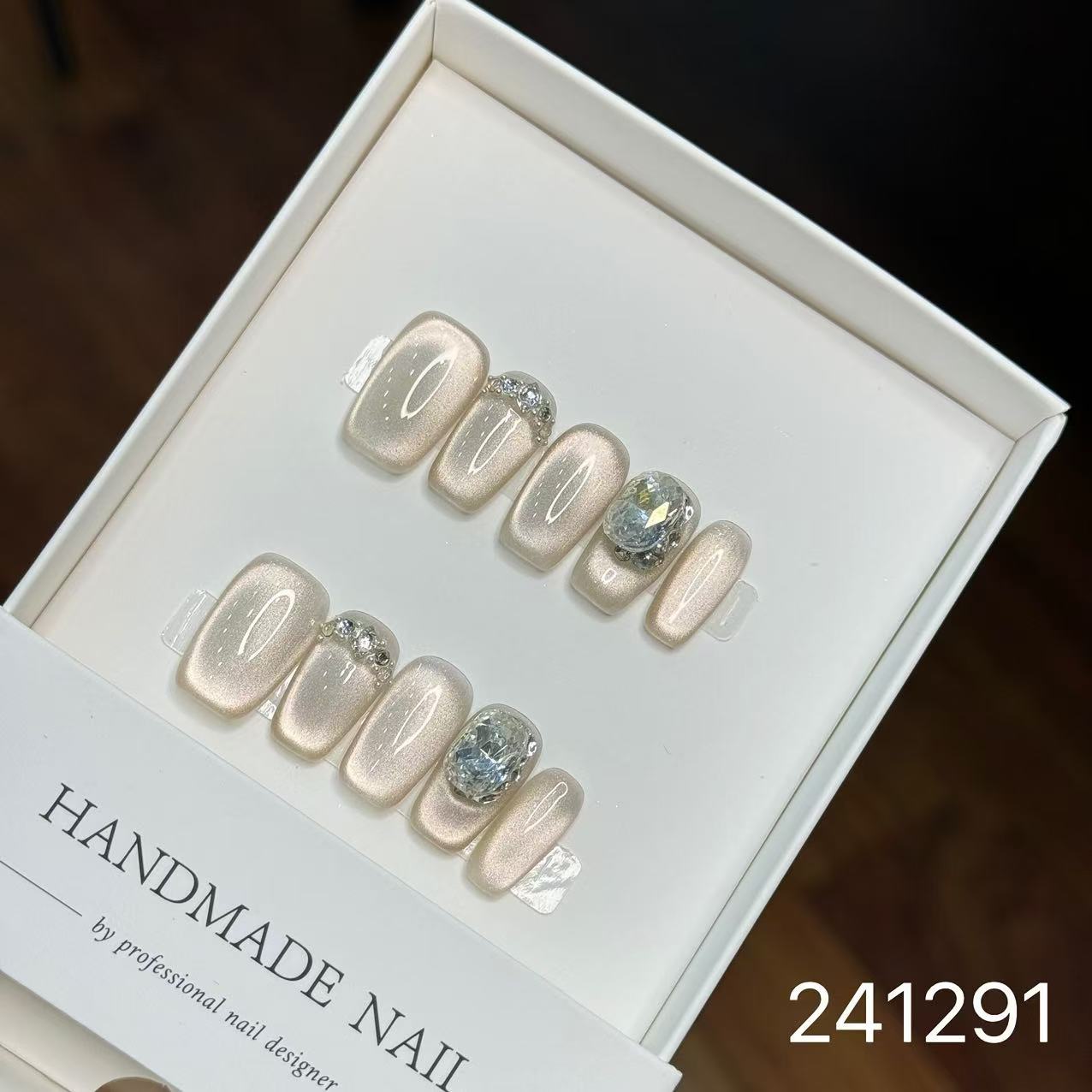 1030- Handmade press on nails fake nails removable