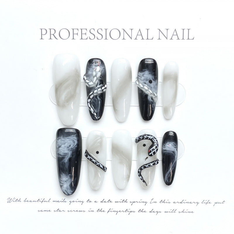 0937- Handmade press on nails fake nails removable
