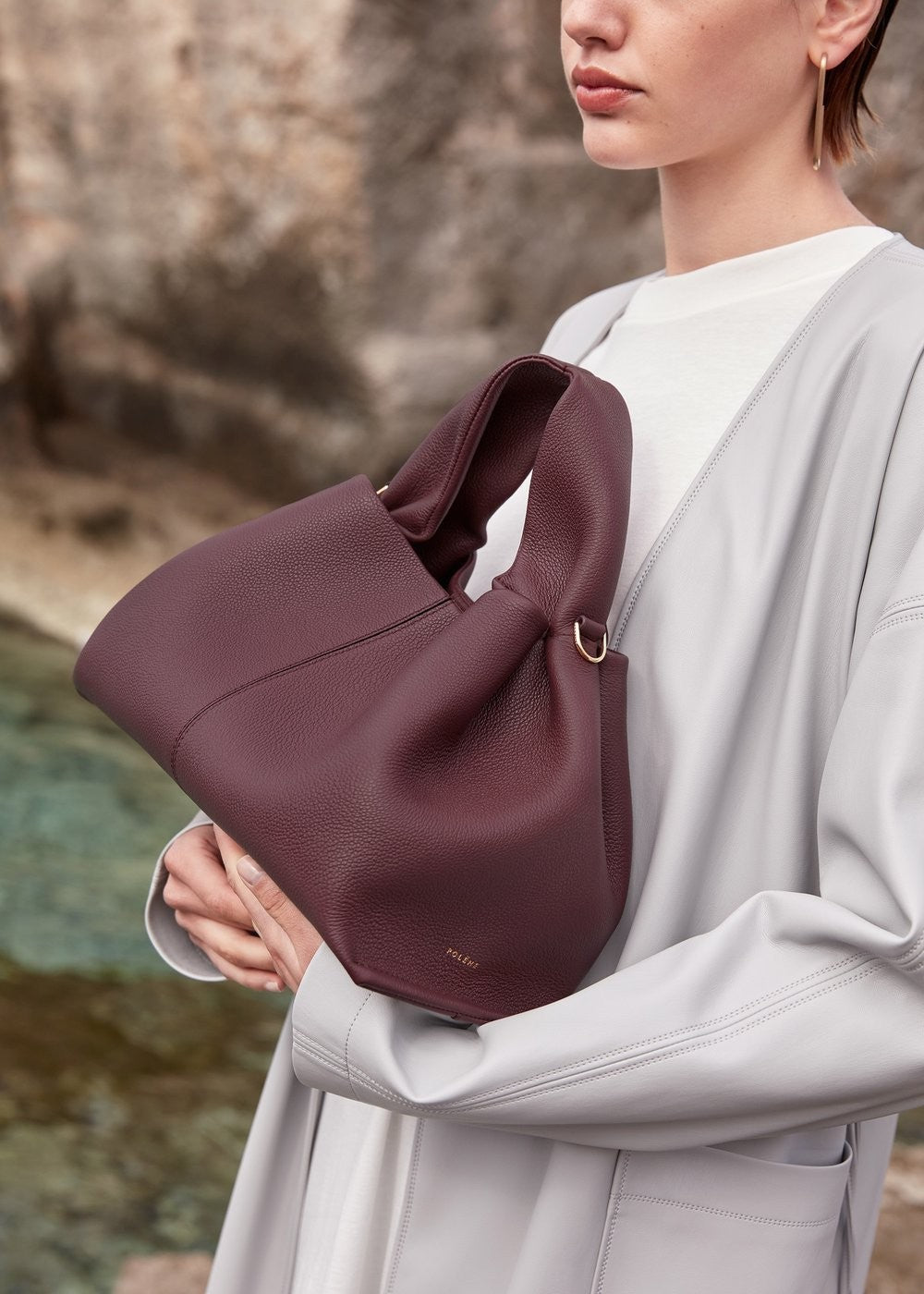 Cloud bag female, popular tote bag,  shoulder top handle bag