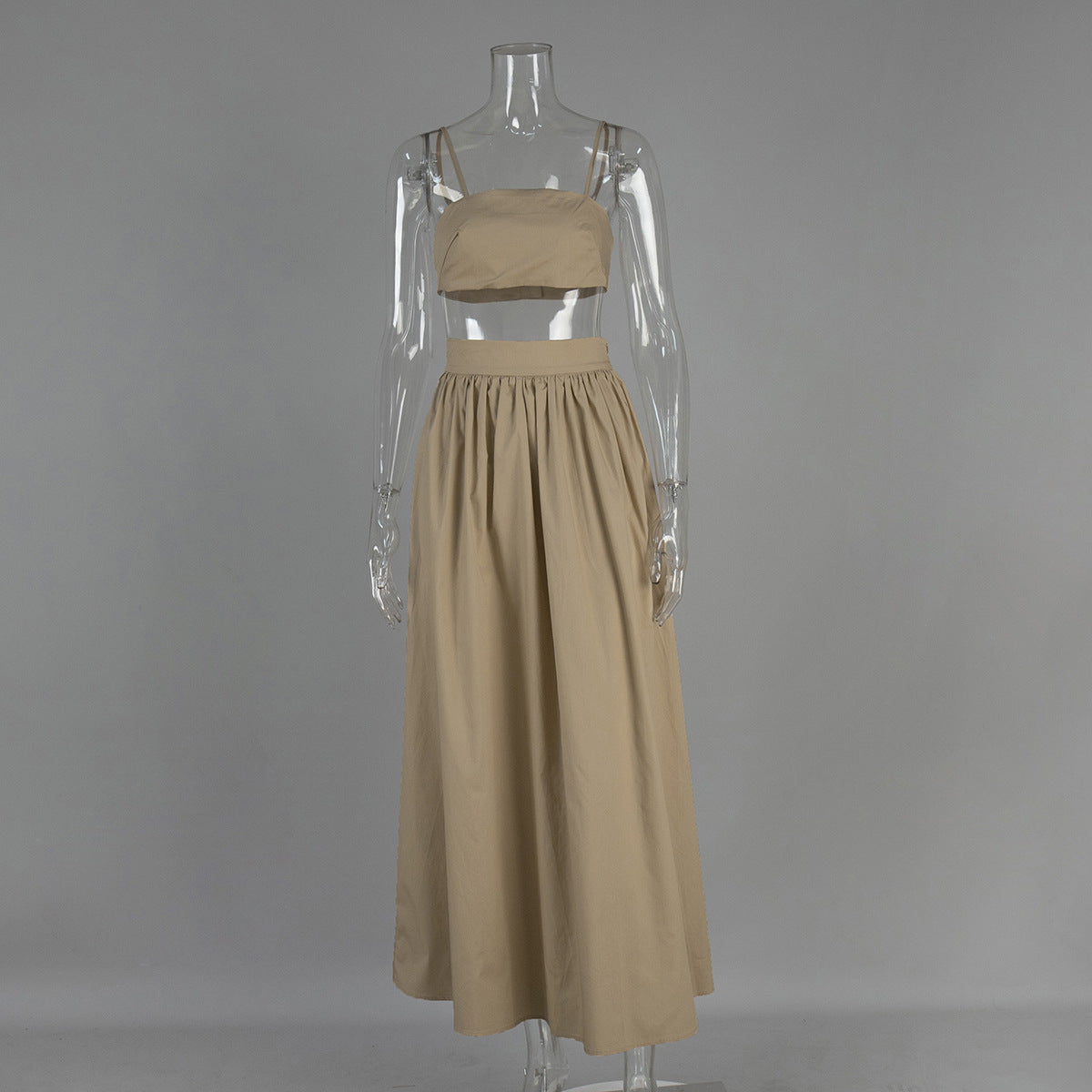 Cotton Suspender Underwear Skirt Spring Summer Sexy Underwear Skirt Two Piece Sets