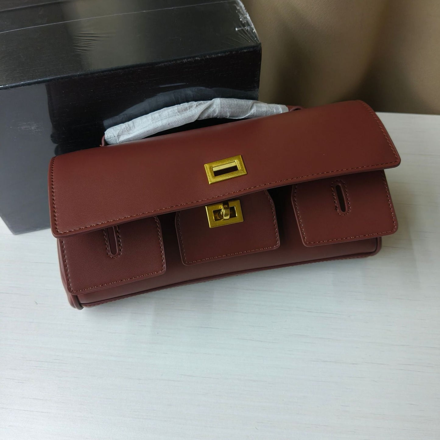 Messenger Bag High-Grade Clutch Women Simple High Quality Women Bag Office Underarm Shoulder Bag