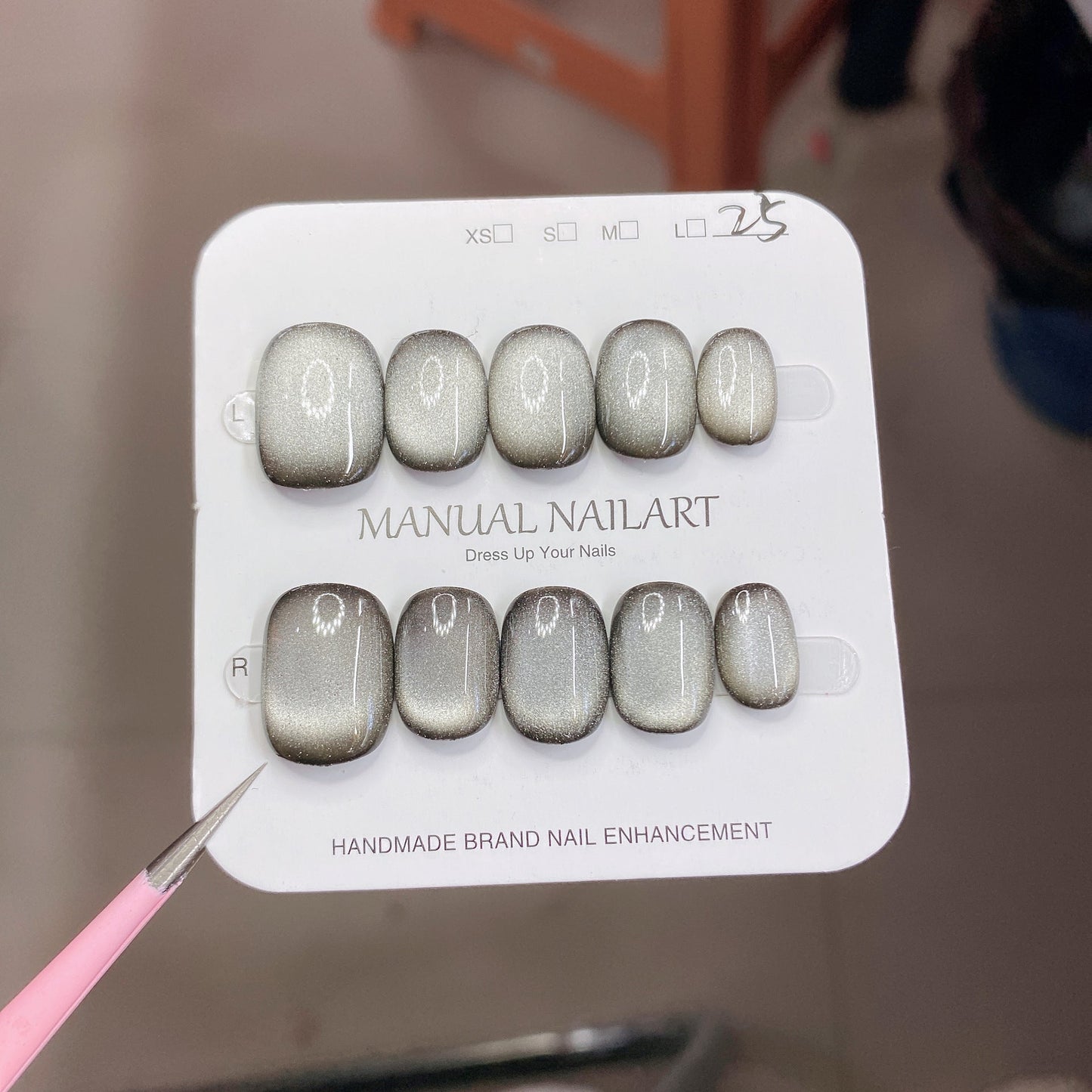 1027- Handmade press on nails fake nails removable