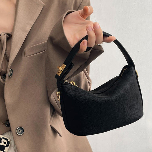 Spring Summer Bags Women Special Interest Design Lunch Box Cloud Handbag Casual Small Square Bag Shoulder Messenger Bag