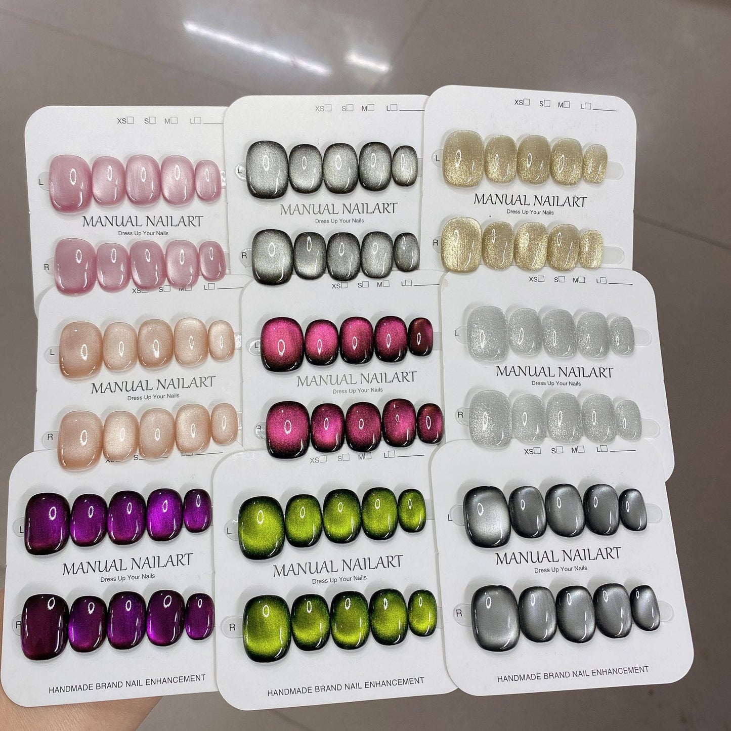 0965- Handmade press on nails fake nails removable