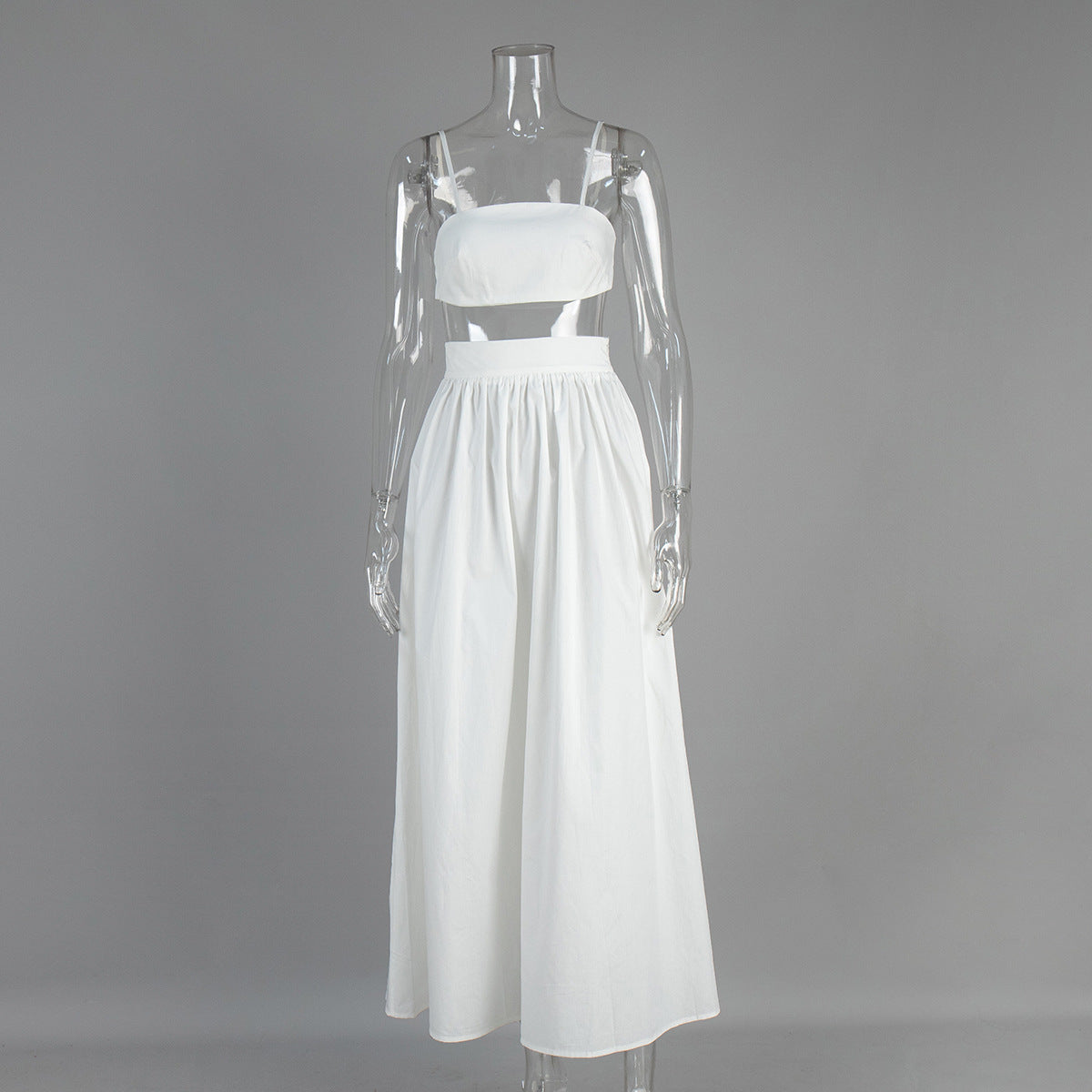 Cotton Suspender Underwear Skirt Spring Summer Sexy Underwear Skirt Two Piece Sets