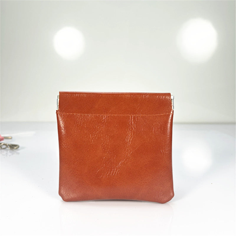 Automatic closing data cable, earphone portable storage bag, lipstick key, cosmetics portable small bag,