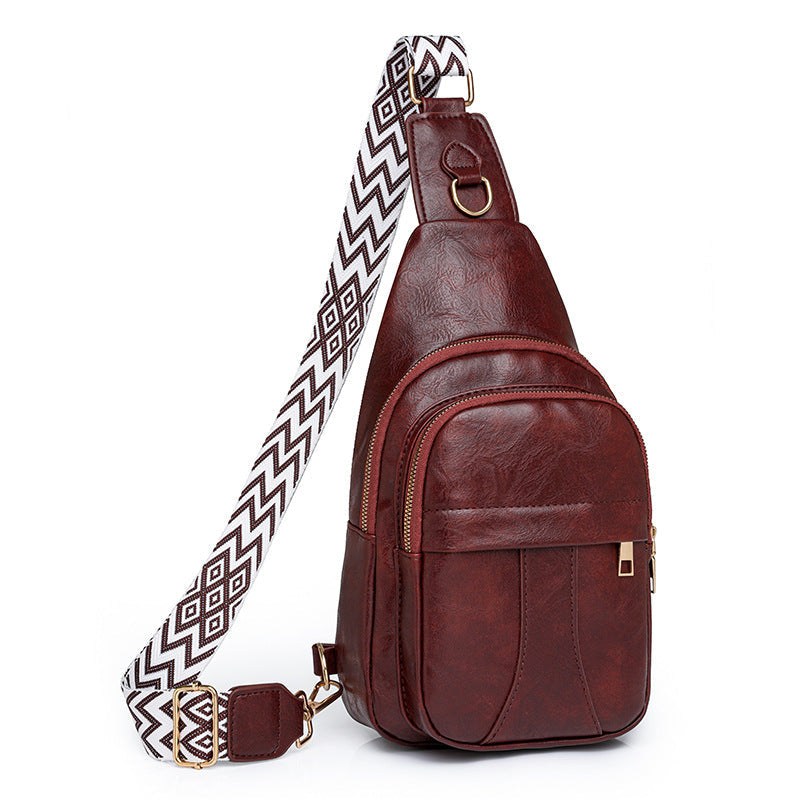 Bag Women Korean Casual Messenger Bag Women Retro Soft Leather Shoulder Bag