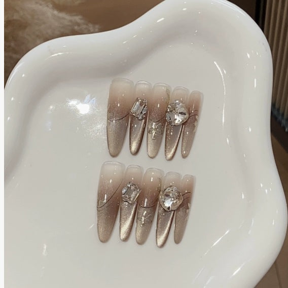 1035- Handmade press on nails fake nails removable