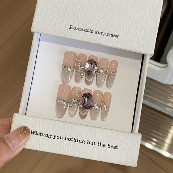 1035- Handmade press on nails fake nails removable