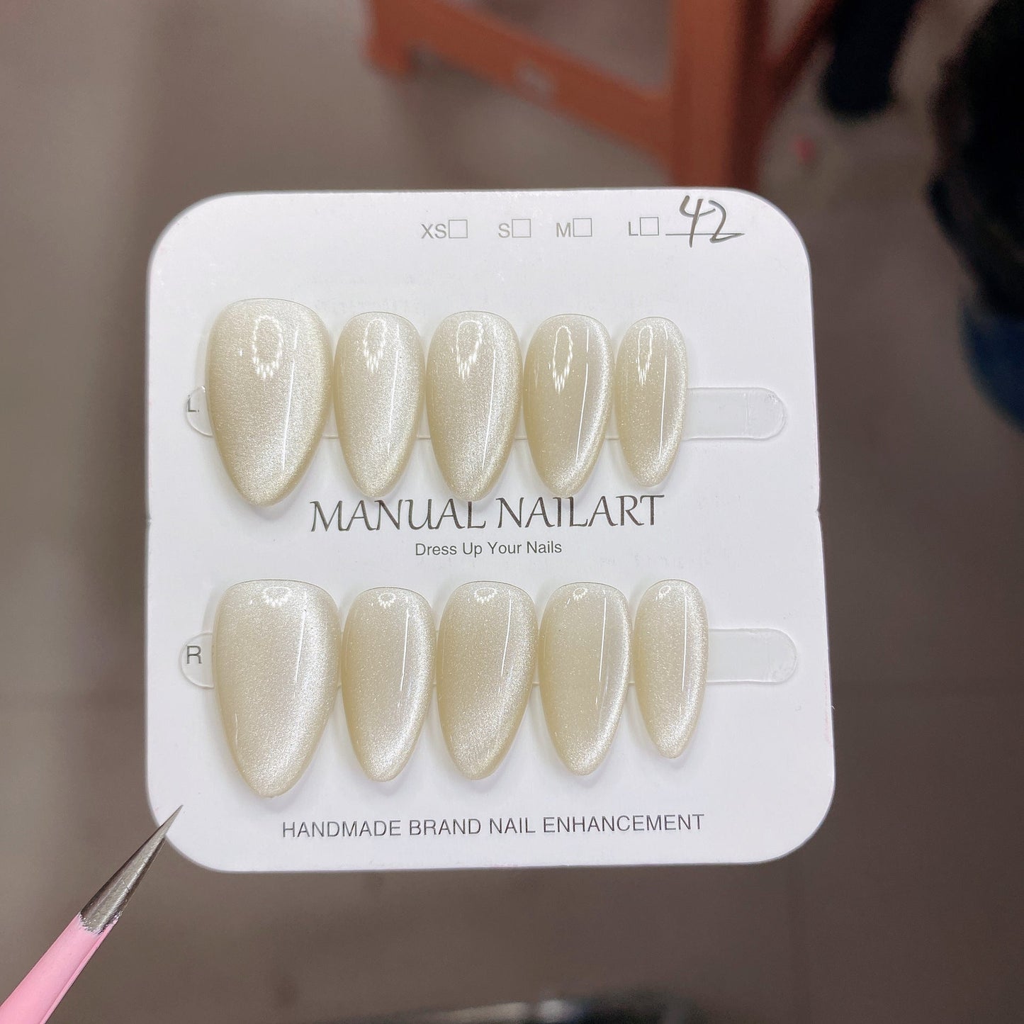 1027- Handmade press on nails fake nails removable