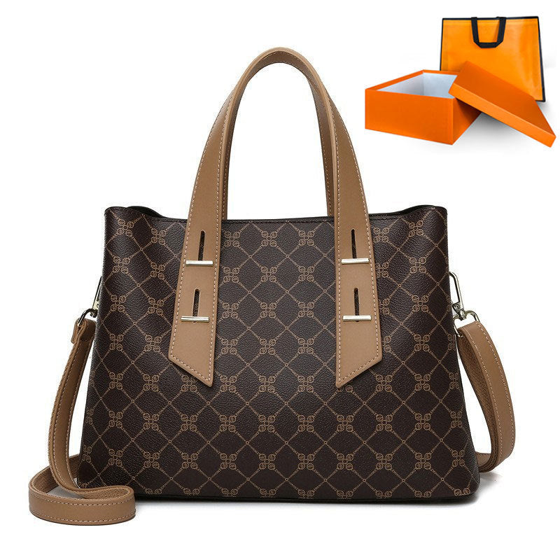Women Bag Tote Bag Simple Large Capacity Women Cross Body Bag High Grade Soft Leather Handbag