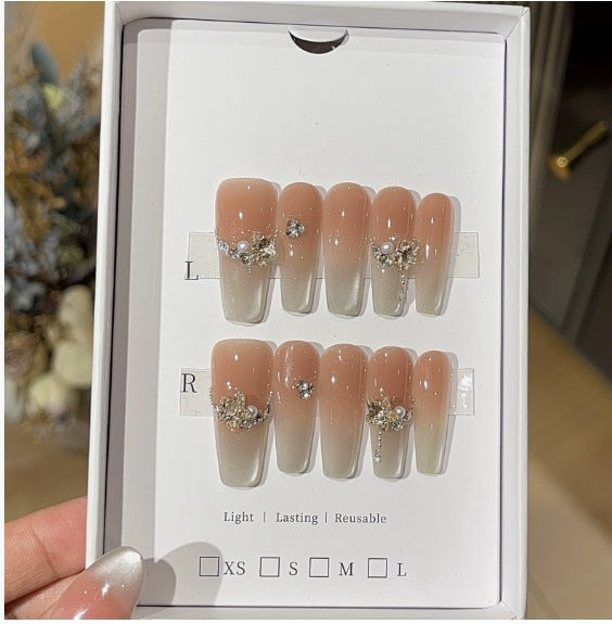 1034- Handmade press on nails fake nails removable