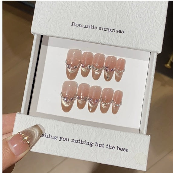 0995- Handmade press on nails fake nails removable