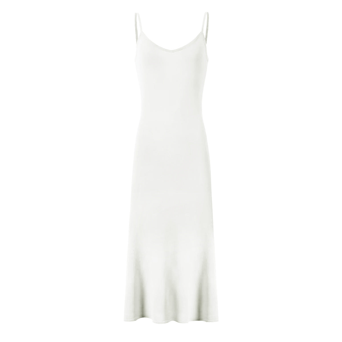 Bright Silk Summer Fashionable Knitted Slim Slimming Short Sleeve Maxi Dress for Women