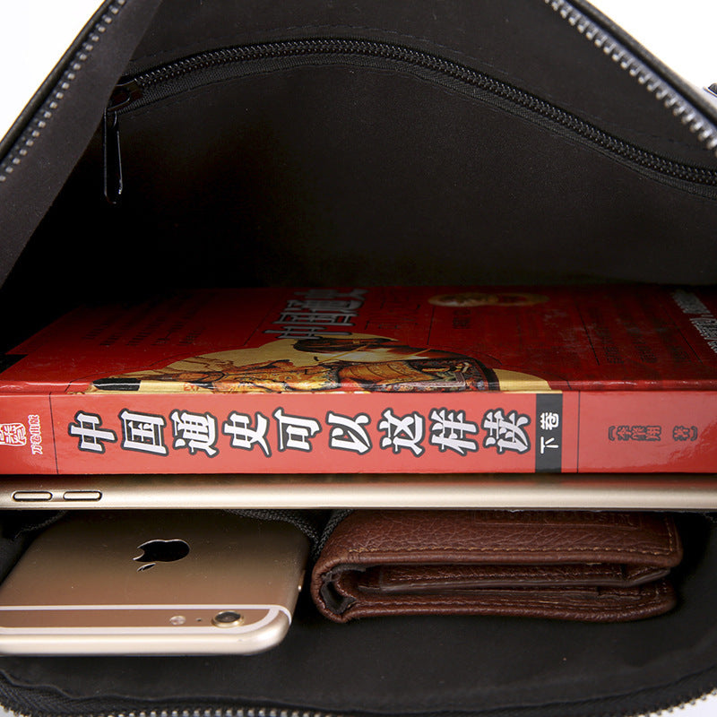 Black rivet clutch bag shoulder messenger bag envelope bag