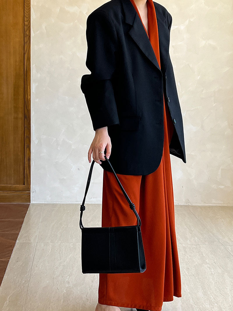 Korean Casual Long Sleeve Blazer Women Autumn High Grade Retro Coat