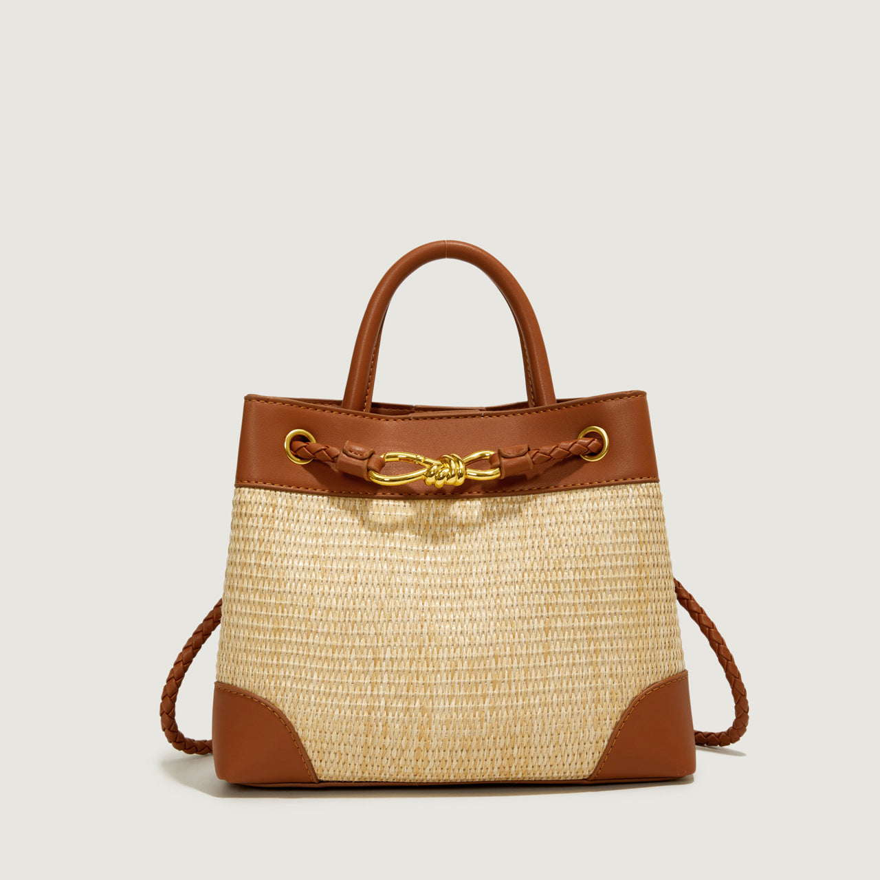 Messenger Bag Korean Niche Straw Woven Bag for Women Summer All Matching Beach Handbag