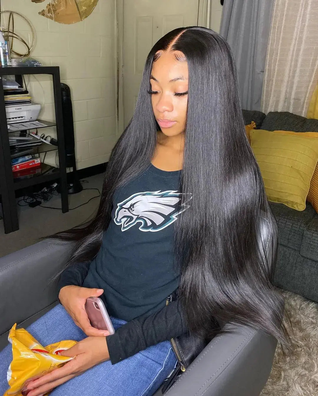 Pre Cut | Glueless | Human Hair | Ready To Wear | Wear and Go | Preplucked | Brazilian | Bone Straight Human Hair Wigs
