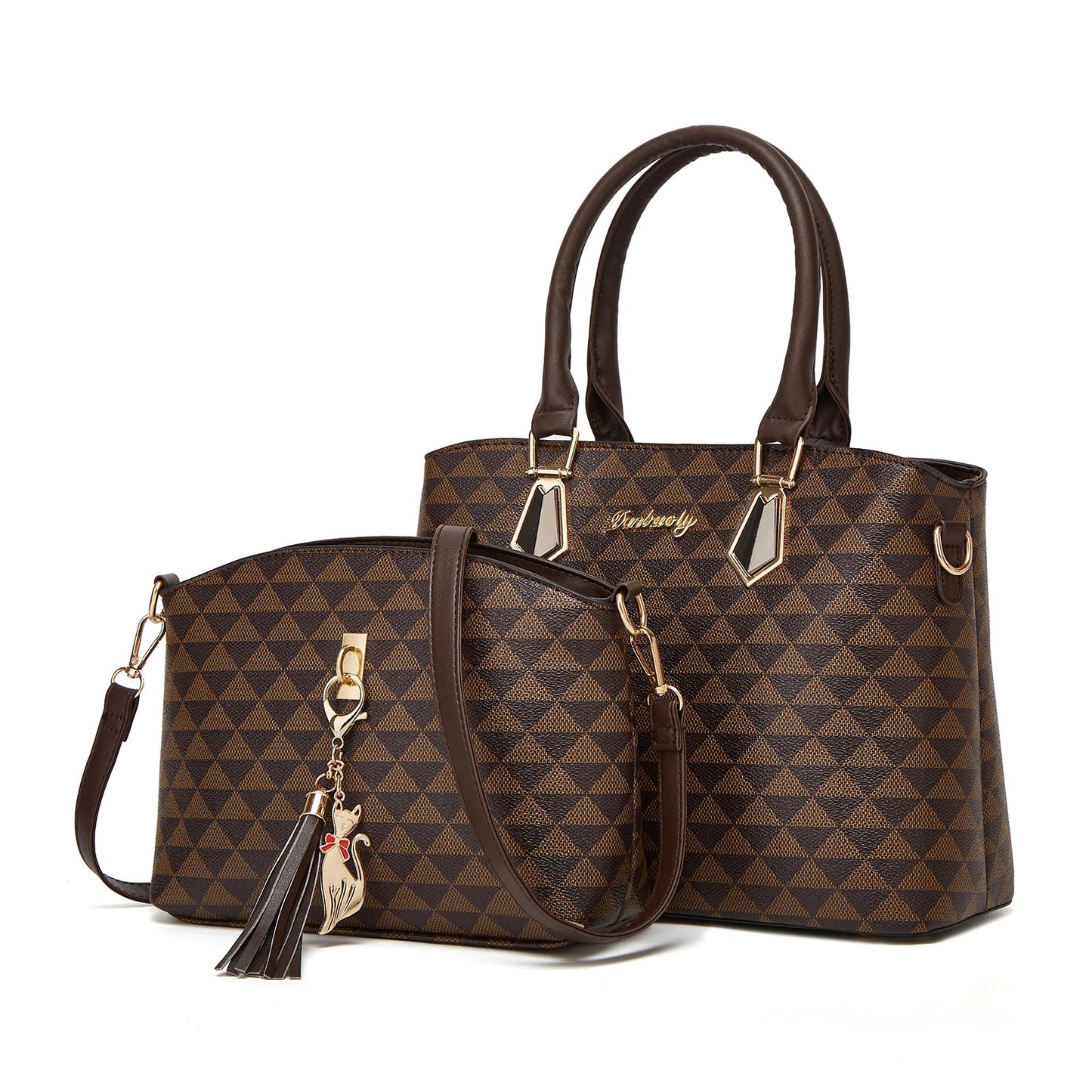 New Fashionable High-End Texture Women's Bag | European & American Style Single Shoulder & Crossbody Handbag (Portable Satchel)