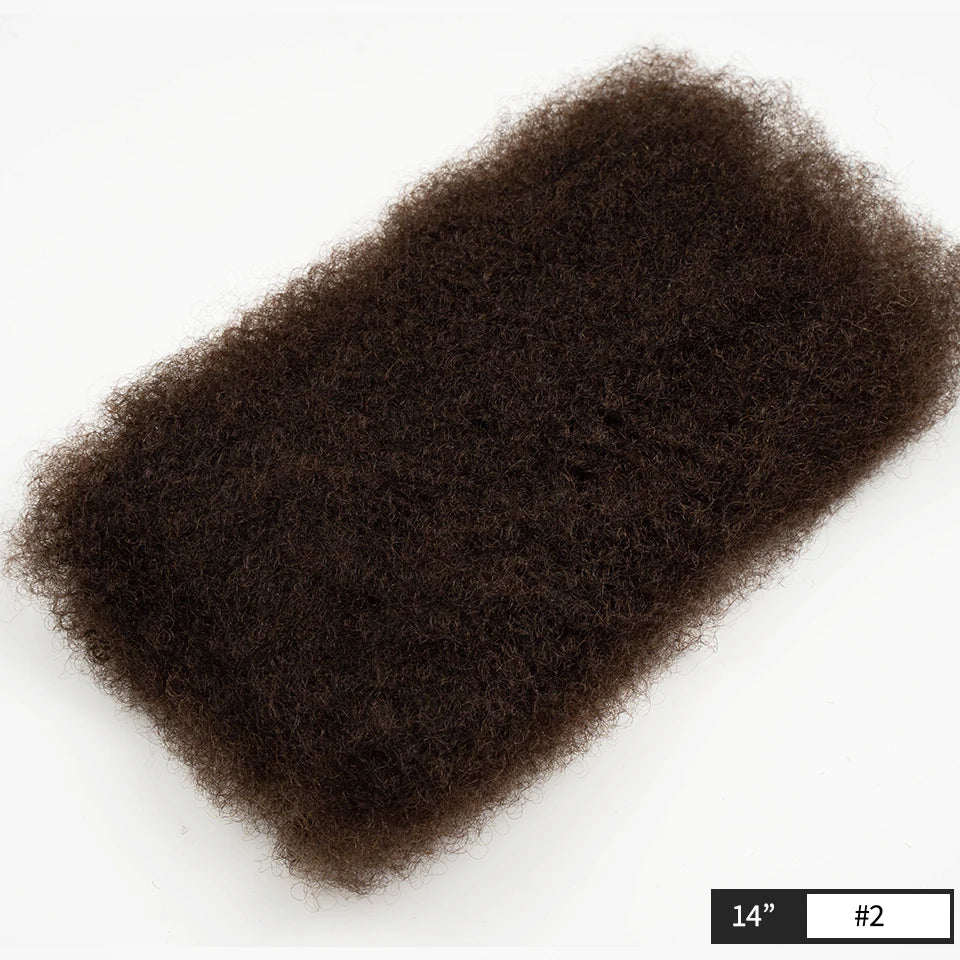 TOP Selling Afro Kinky Bulk Braiding Hair Extensions | Rebecca Lightweight Natural & Colored Brazilian Remy Hair (Long-Lasting)