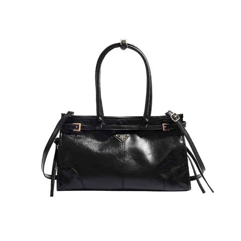 New Fashionable & Versatile Underarm Bag for Women | Large Capacity Single Shoulder & Crossbody Bag (PU Leather Satchel)