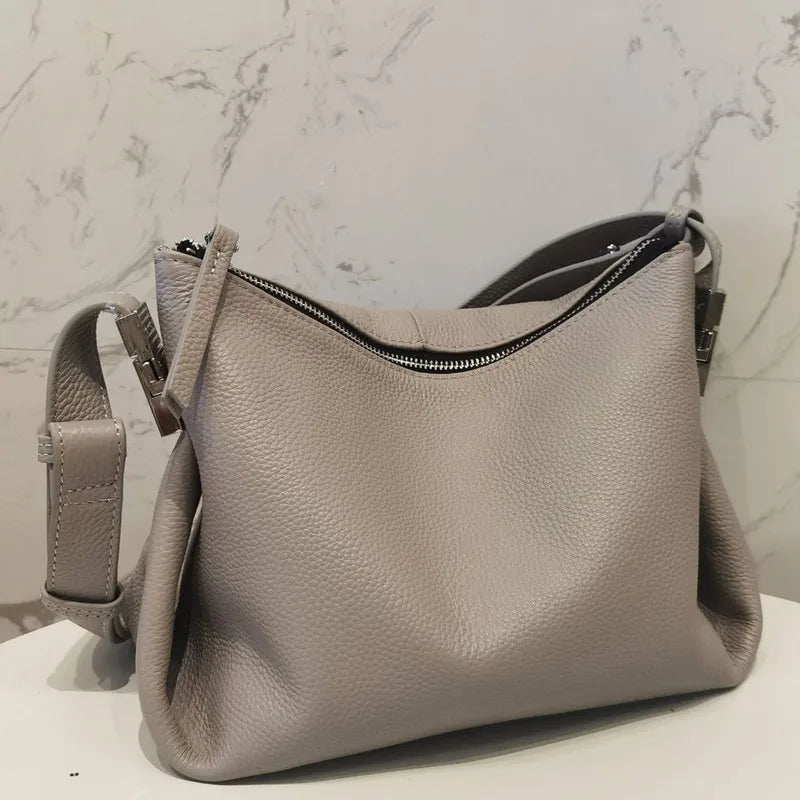 New Crossbody Bag for Women | Genuine Leather Adjustable Straps Shoulder Messenger Purse & Luxury Designer Handbag (Sac A Main)