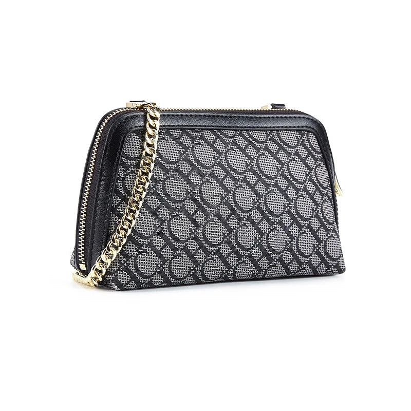 Shoulder Bag Fashion Retro Messenger Bag | Designer Light Luxury Crossbody Bag & Chain Suede Leather Bag (Chain Shoulder Bag)