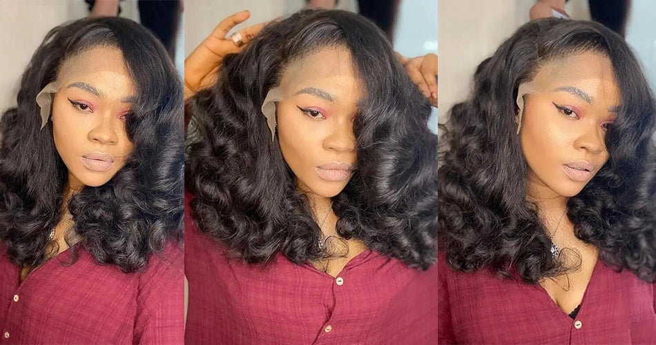 12A Raw Donor Unprocessed Malaysian Virgin Hair 13x4 HD Lace Frontal Wig | 250% Density | Double Drawn | Bouncy Wave