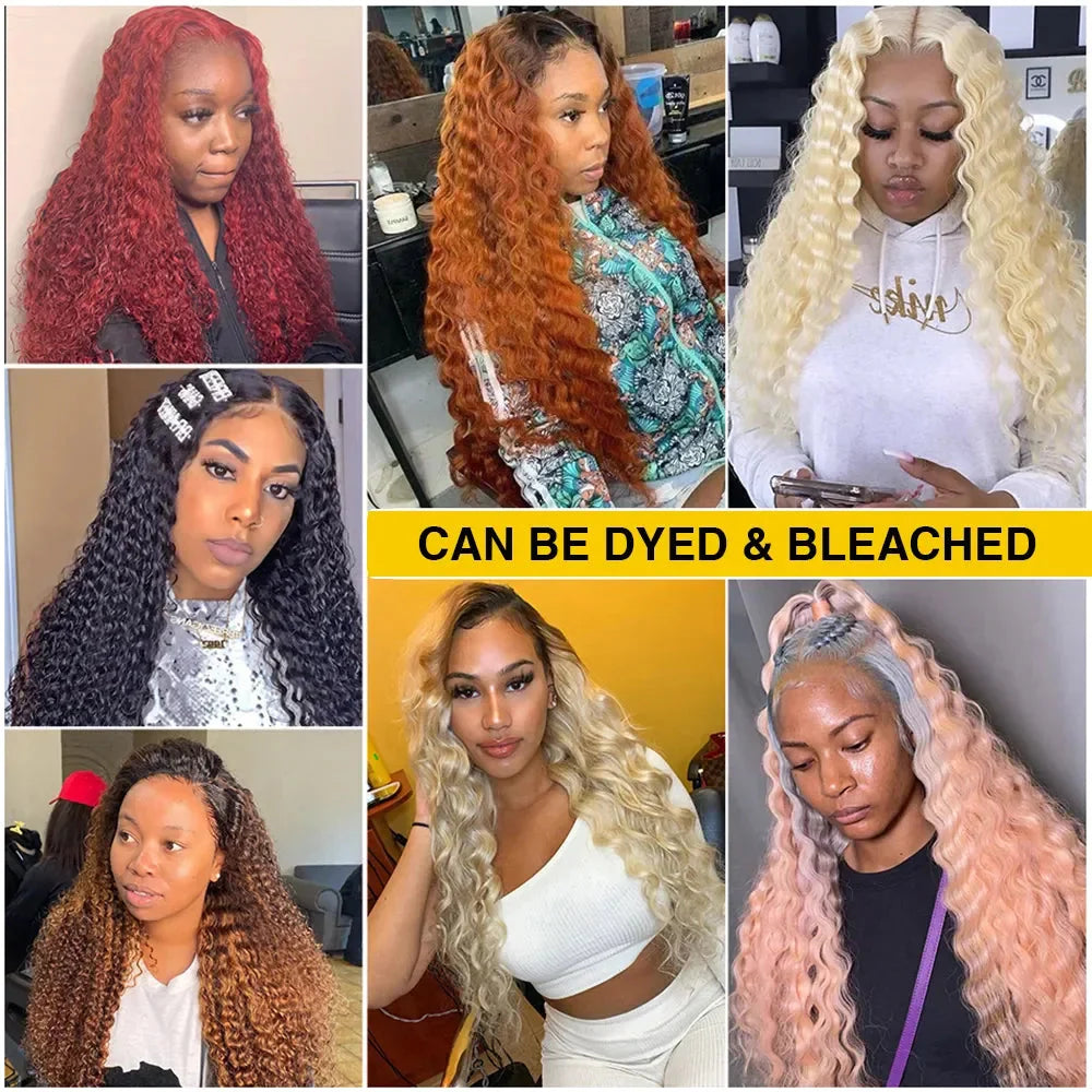 360 & 13x4/13x6 HD Lace Front Wig | Bone Straight | Brazilian Remy Hair | Transparent Lace