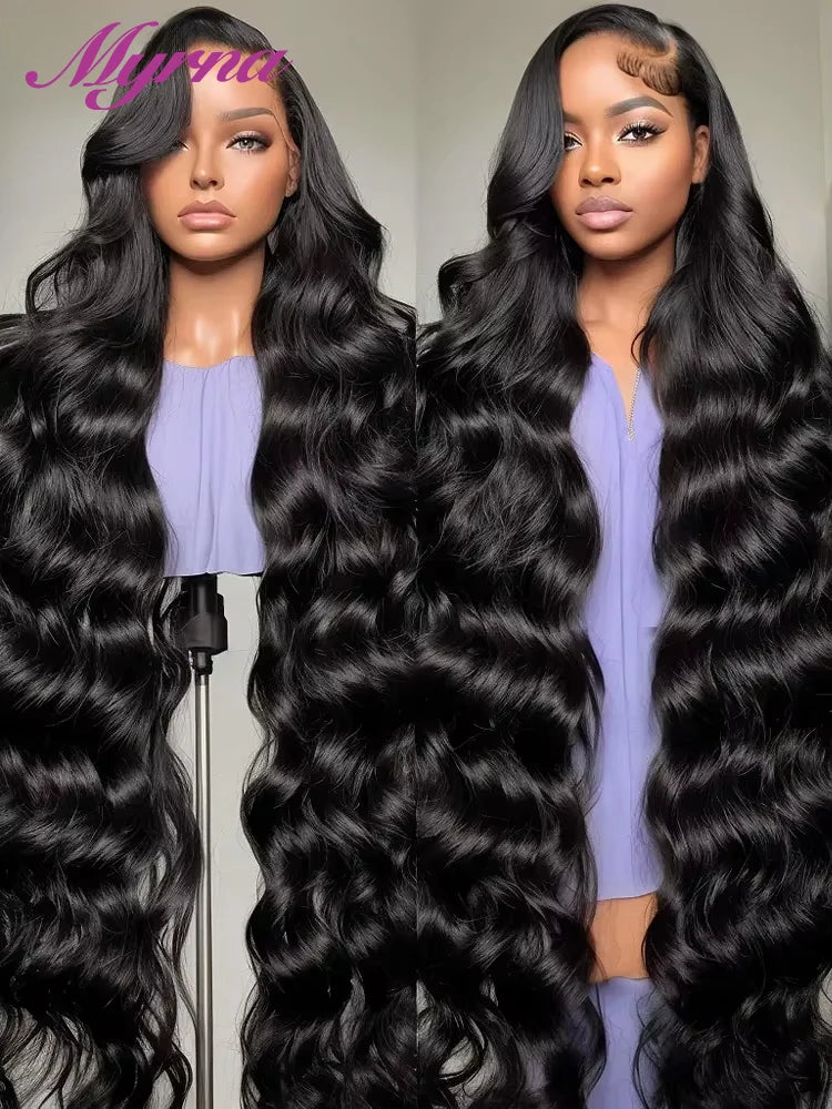 12A Brazilian Hair 36/40 Inch Body Wave 13x4 HD Lace Frontal Wig | Glueless | 100% Raw Human Hair | Ready to Wear