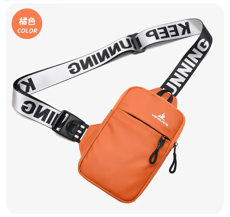 Small Chest Bag & Mobile Phone Bag | Outdoor Sports Mini Fashion Shoulder & Messenger Bag (Unisex Gift)