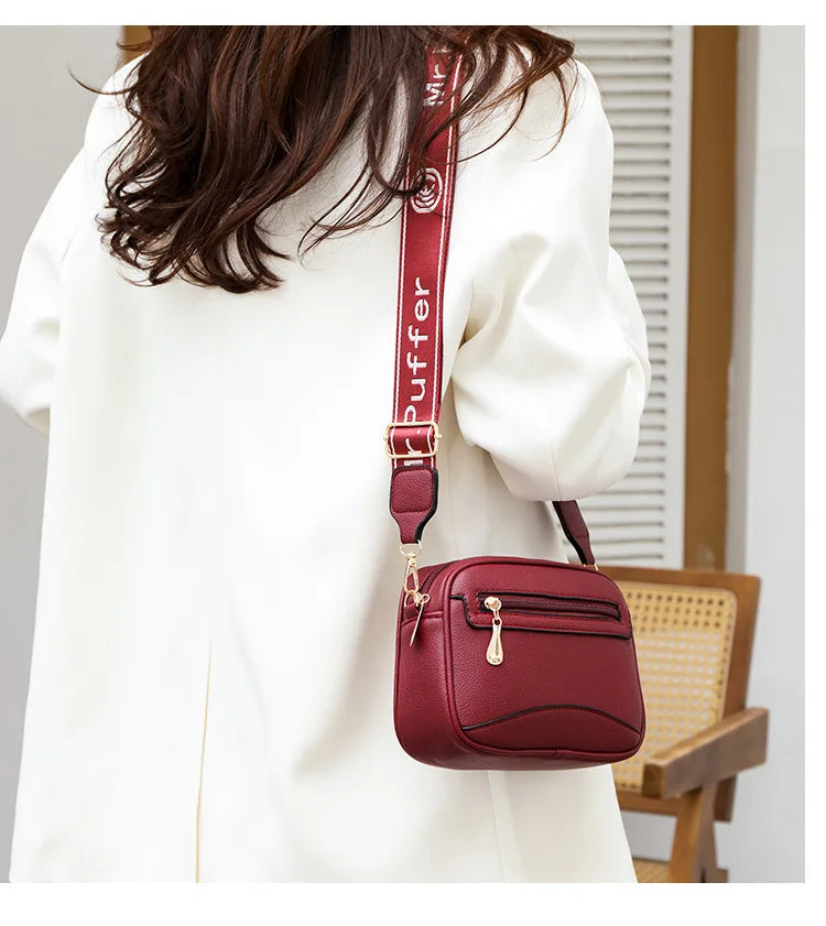 New Trendy Small Square Bag | Simple High-End Feel Women's Shoulder & Crossbody Bag (Summer Versatile Messenger Bag)