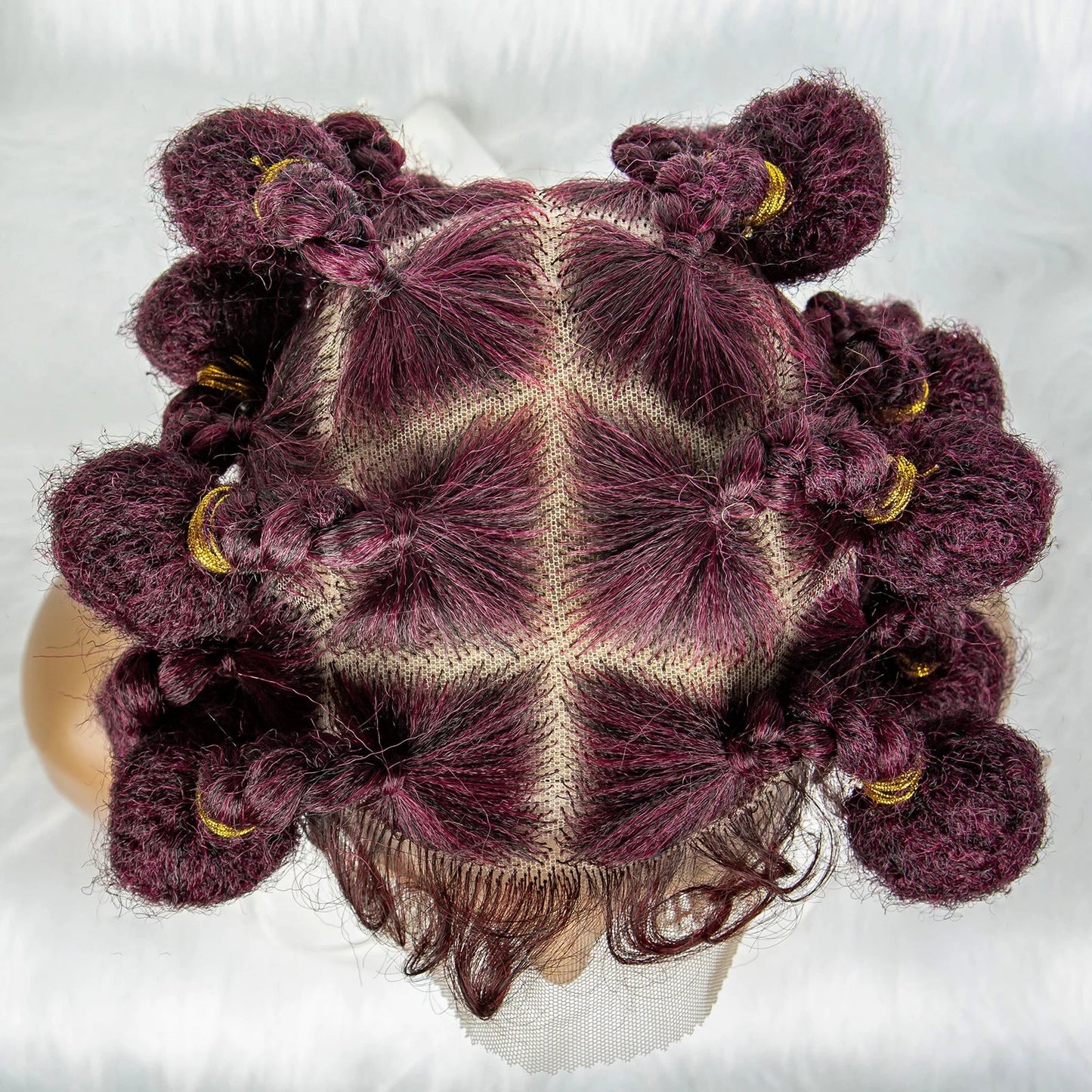 Bantu Knotless Box Braids Wig | Full Lace African Braiding Hair