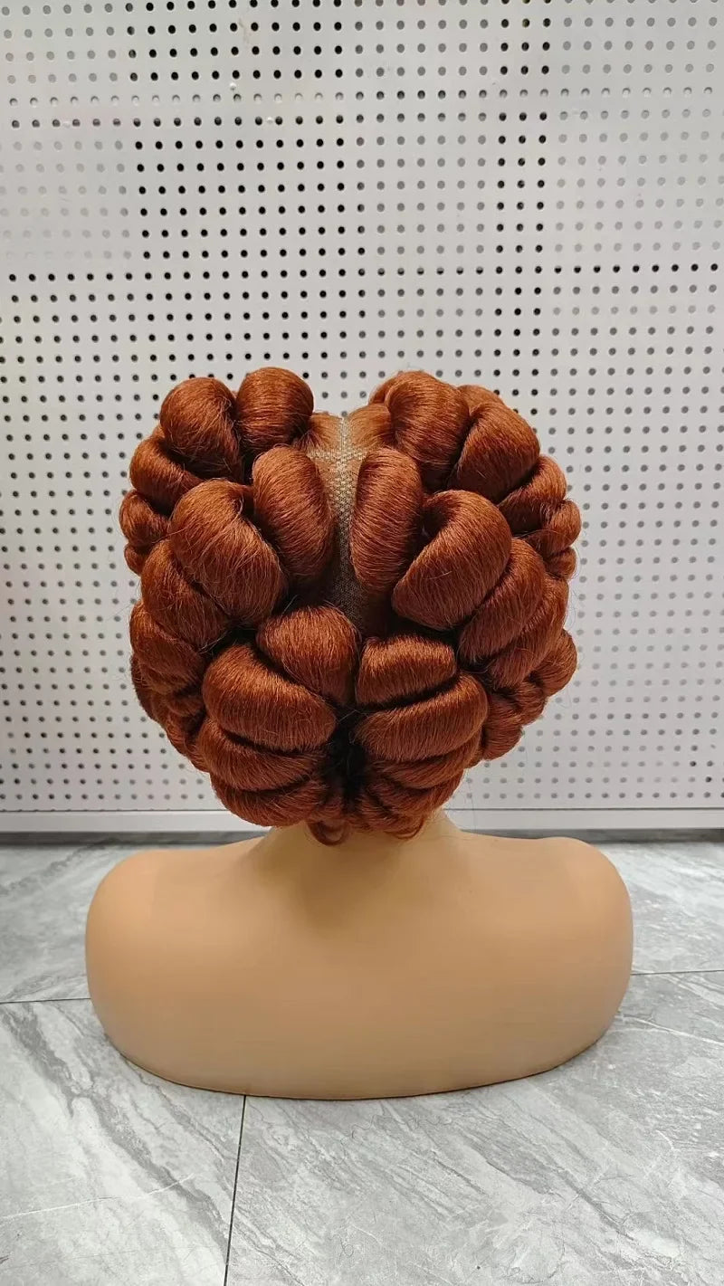 HD Full Lace Knotless Box Braids Wig | Handmade African Braiding Hair