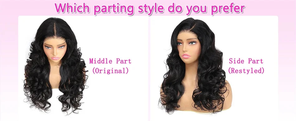 Vietnamese | 100% Human Hair | Bouncy Body Wave | HD Transparent Lace | Glueless | Wear And Go | Pre Plucked | Lace Closure Wigs