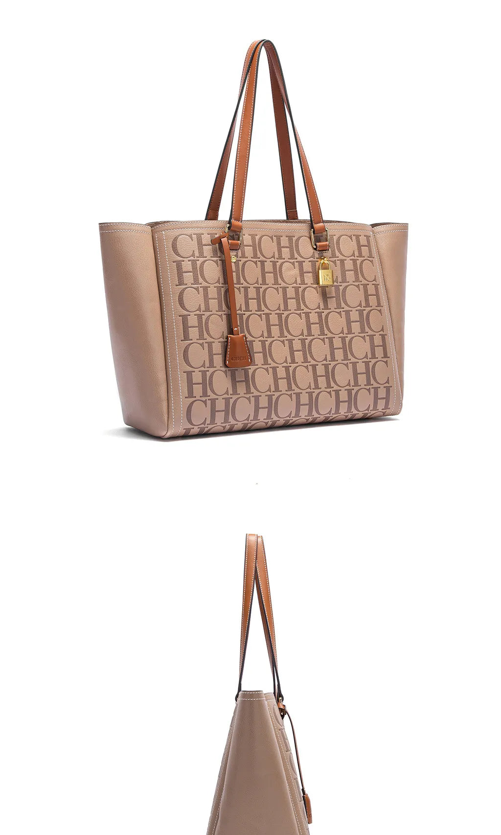 New Embossed Handbag | Large Capacity Commuter Bag for Women's Travel (Stylish & Spacious Tote)