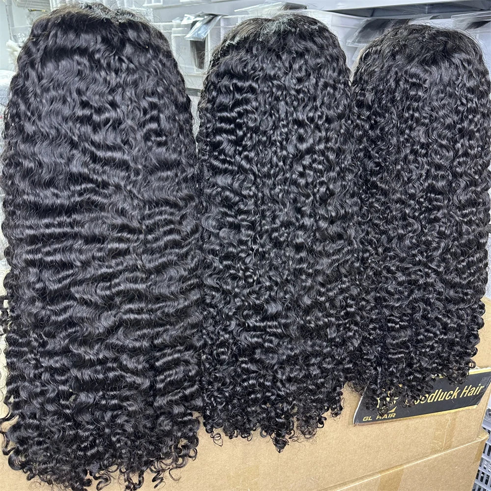 3C 4A Burmese Curly HD Lace Frontal Wig | 250% Density Human Hair