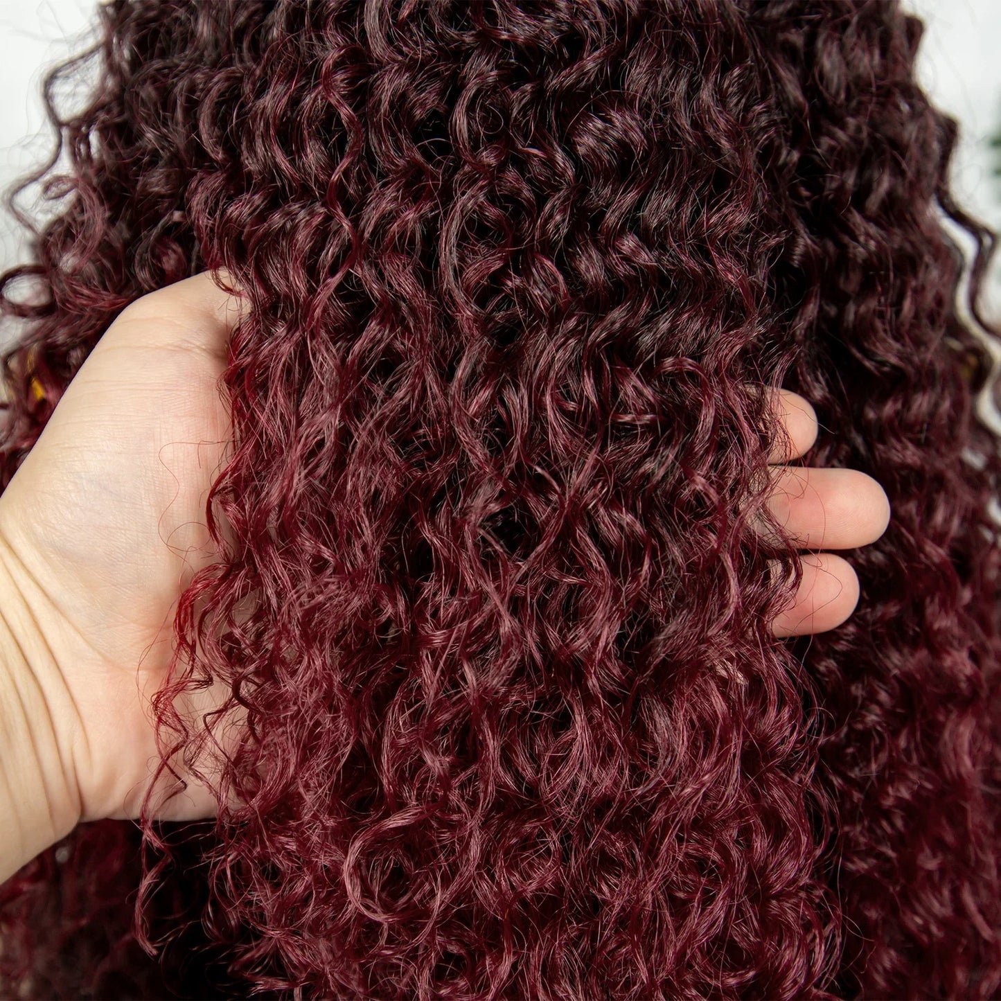 Kima Synthetic Cornrow Braided Wig | 13x4 Lace Front | Ombre Ponytail | Curly Braids | Black Women