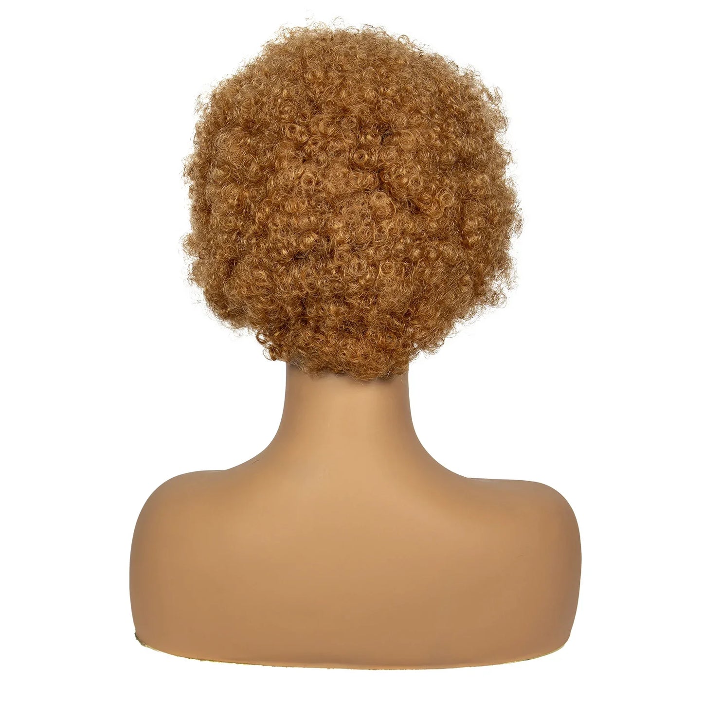 350# Ginger Orange Synthetic Knotless Braided Wig | 13x4 Transparent Lace Front Short Afro Kinky Curly Braids