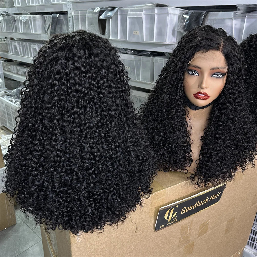 3C 4A Burmese Curly HD Lace Frontal Wig | 250% Density Remy Human Hair