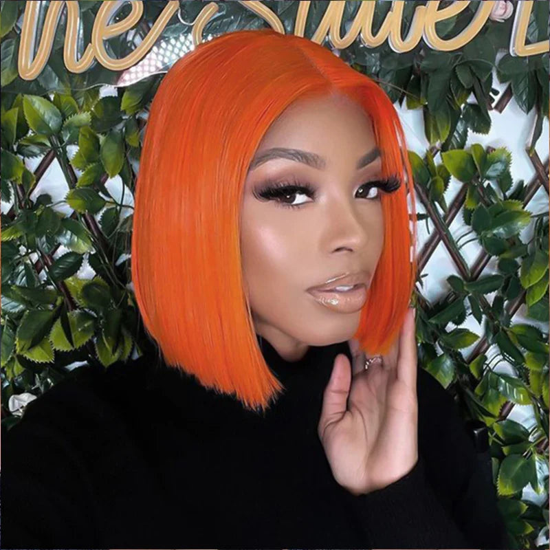 Straight Bob Pixie Cut Human Hair Wig | 180% Density 4x4 HD Lace Closure