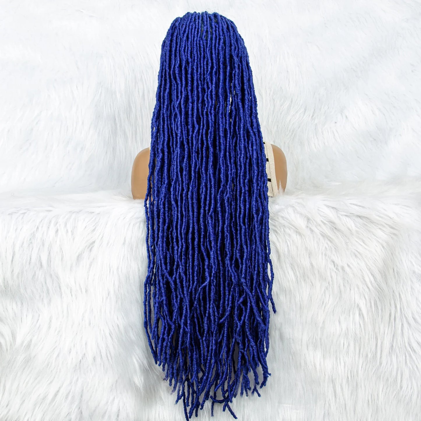 KIMA 36" Colorful Dreadlocks Braids Wig | Full Lace Front & Baby Hair