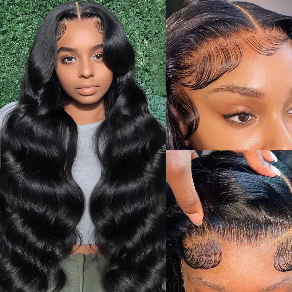12A Brazilian Hair 36/40 Inch Body Wave 13x4 HD Lace Frontal Wig | Glueless | 100% Raw Human Hair | Ready to Wear