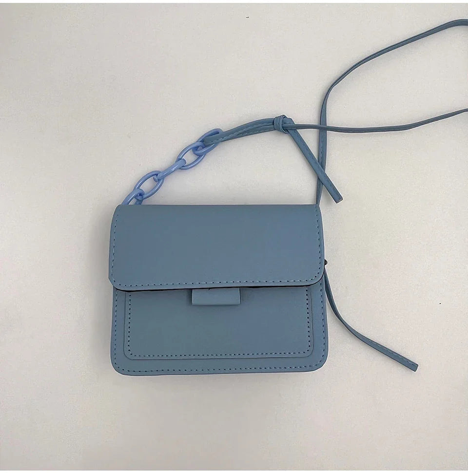 Fashion Brand Women's Small Crossbody Bag | Lightweight PU Leather Messenger Bag (Flap Handbag Purse, Summer Travel Bag for Female)