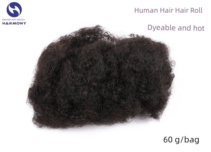 Reggae African Black Dreadlocks | 65cm South Korea Protein Filament Dreadlocks (Human Hair & Synthetic Blend, Bleaching & Dyeing)